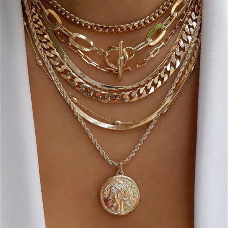 Women's Simple Fashion Multi-layer Necklace