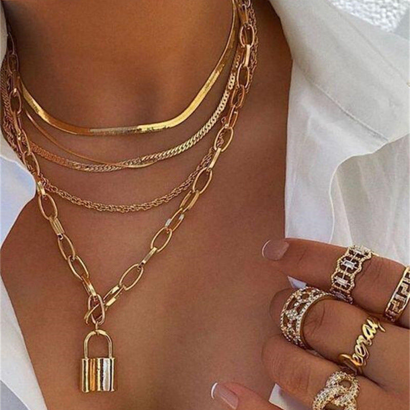 Women's Simple Fashion Multi-layer Necklace