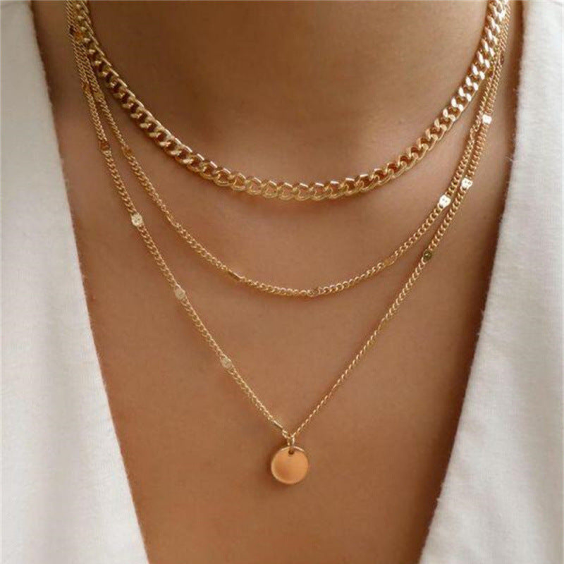 Women's Simple Fashion Multi-layer Necklace