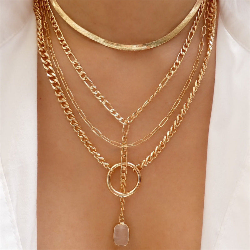 Women's Simple Fashion Multi-layer Necklace