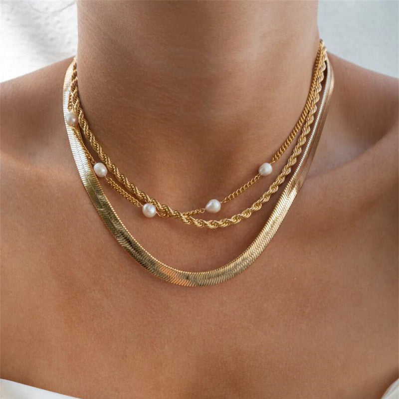 Women's Simple Fashion Multi-layer Necklace