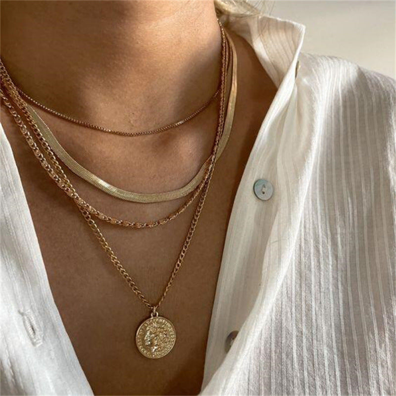 Women's Simple Fashion Multi-layer Necklace