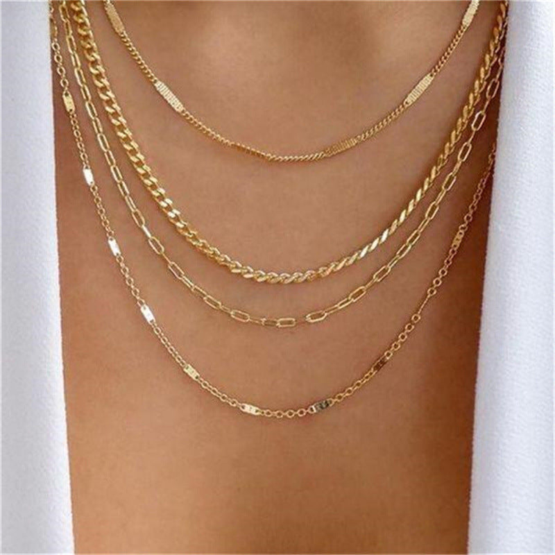 Women's Simple Fashion Multi-layer Necklace