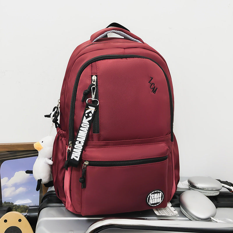 College Student Travel Junior High School Student Large Capacity Computer Backpack