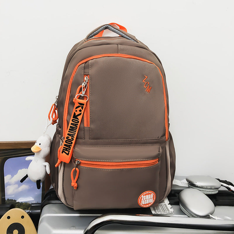 College Student Travel Junior High School Student Large Capacity Computer Backpack